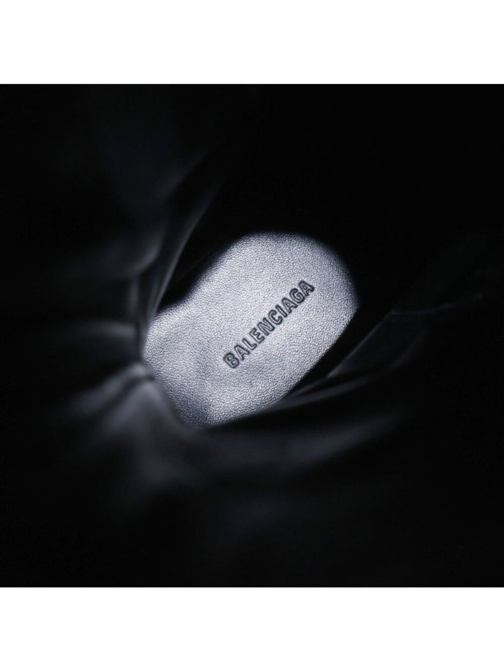 Balenciaga BB Logo Square Toe Side Zip Ankle Boots Black - Picture 5 of 6